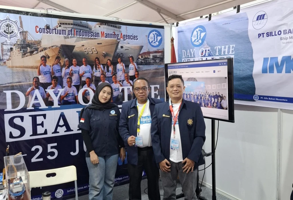 SBN Joining CIMA Booth at the Celebration Day of The Seafarer 2024